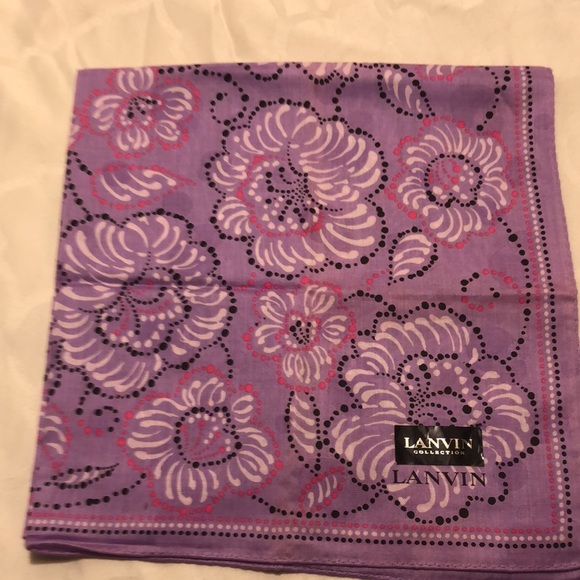 Lanvin collection handkerchief/scarf - Picture 6 of 7